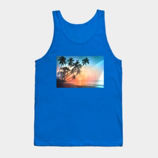 A sunset. Tank Top